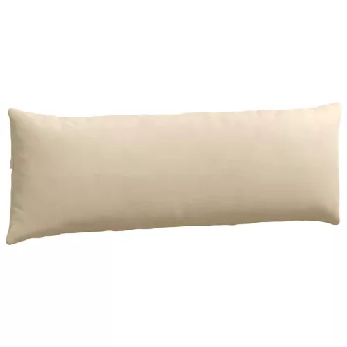 Kanapé párnák 2 pcs Krém 120 x 40 cm szövet