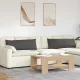 Kanapé párnák 2 pcs Sötétszürke 120 x 40 cm Bársonyos szövet