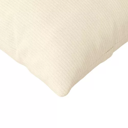 Kanapé párnák 2 pcs Krém 120 x 40 cm Bársonyos szövet