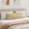 Kanapé párnák 2 pcs Szürke zöld 120 x 40 cm Bársonyos szövet