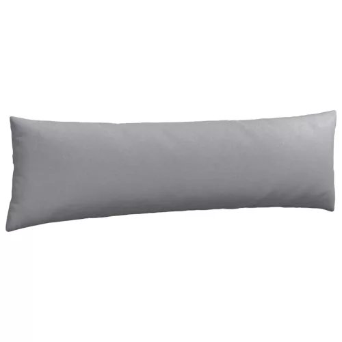 Kanapé párnák 2 pcs Világosszürke 145 x 40 cm szövet