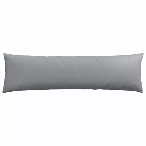 Kanapé párnák 2 pcs Világosszürke 145 x 40 cm szövet