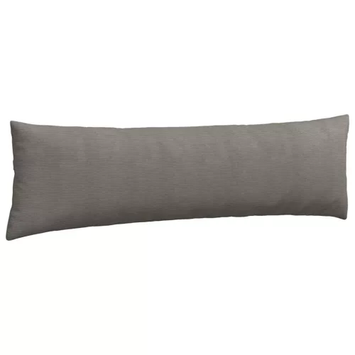 Kanapé párnák 2 pcs Világosszürke 145 x 40 cm Bársonyos szövet