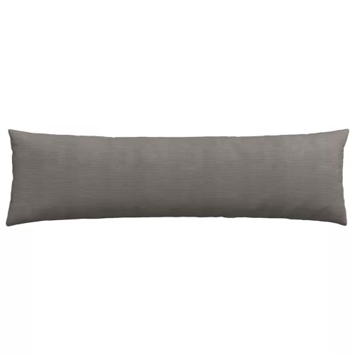 Kanapé párnák 2 pcs Világosszürke 145 x 40 cm Bársonyos szövet