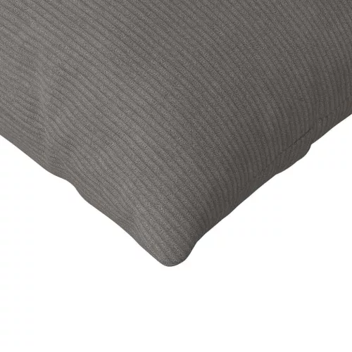 Kanapé párnák 2 pcs Világosszürke 145 x 40 cm Bársonyos szövet