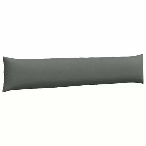 Kanapé párnák 2 pcs Sötétszürke 200 x 40 cm szövet