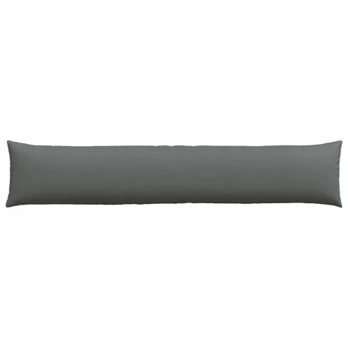 Kanapé párnák 2 pcs Sötétszürke 200 x 40 cm szövet