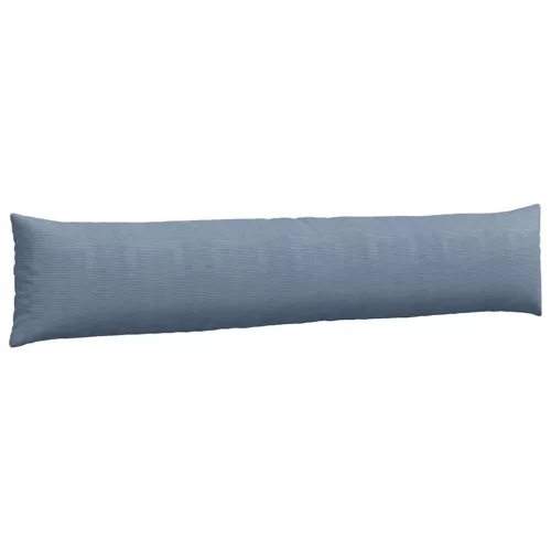 Kanapé párnák 2 pcs Kék 200 x 40 cm Bársonyos szövet