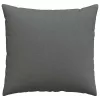 Kanapé párnák 2 pcs Sötétszürke 45 x 45 cm szövet