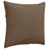 Kanapé párnák 2 pcs Barna 45 x 45 cm szövet