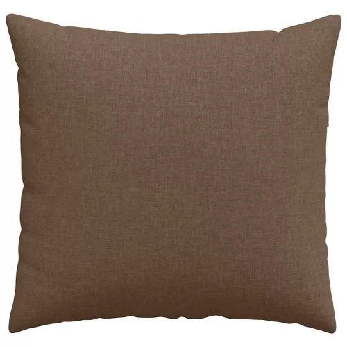 Kanapé párnák 2 pcs Barna 45 x 45 cm szövet