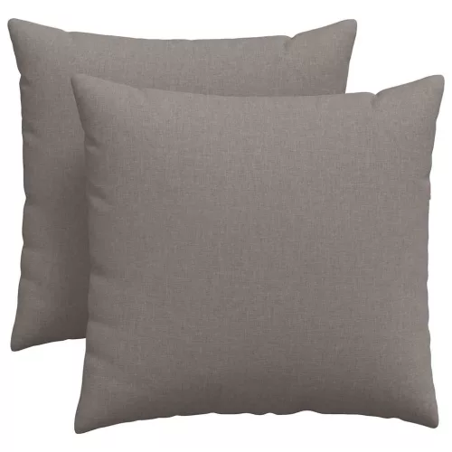 Kanapé párnák 2 pcs Tópszínű 45 x 45 cm szövet