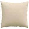 Kanapé párnák 2 pcs Krém 45 x 45 cm szövet