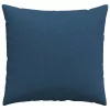 Kanapé párnák 2 pcs Kék 45 x 45 cm szövet