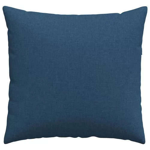 Kanapé párnák 2 pcs Kék 45 x 45 cm szövet