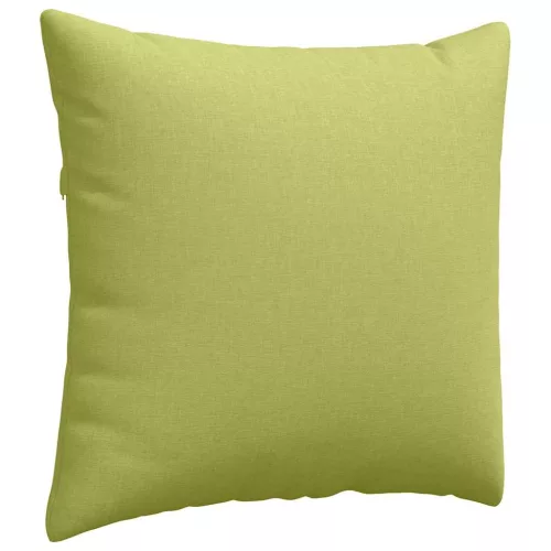 Kanapé párnák 2 pcs Világos zöld 45 x 45 cm szövet