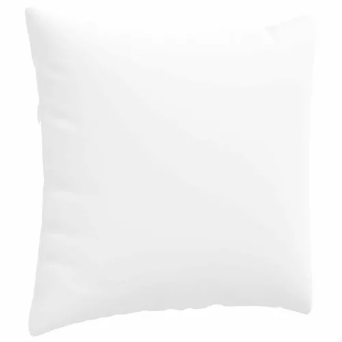 Kanapé párnák 2 pcs Fehér 45 x 45 cm szövet