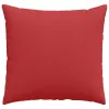Kanapé párnák 2 pcs Piros 45 x 45 cm szövet