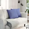 Kanapé párnák 2 pcs Kék 45 x 45 cm szövet