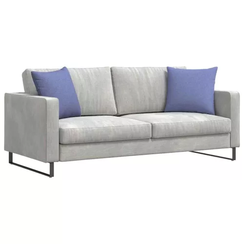 Kanapé párnák 2 pcs Kék 45 x 45 cm szövet