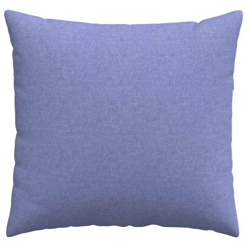 Kanapé párnák 2 pcs Kék 45 x 45 cm szövet