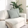 Kanapé párnák 2 pcs Világosszürke 45 x 45 cm Bársonyos szövet