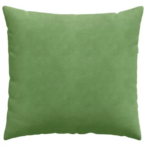 Kanapé párnák 2 pcs Világos zöld 45 x 45 cm Bársonyos szövet