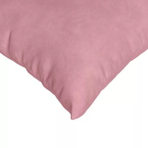 Kanapé párnák 2 pcs Rózsaszín 45 x 45 cm Bársonyos szövet