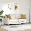 Kanapé párnák 2 pcs Barna 45 x 45 cm Bársonyos szövet