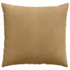 Kanapé párnák 2 pcs Barna 45 x 45 cm Bársonyos szövet