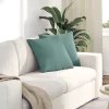 Kanapé párnák 2 pcs Tengeri Zöld 45 x 45 cm Bársonyos szövet