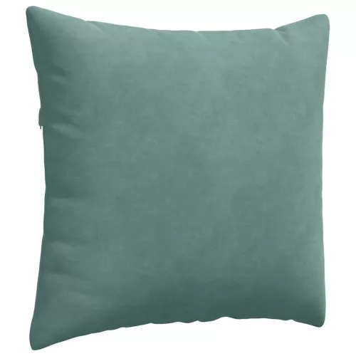 Kanapé párnák 2 pcs Tengeri Zöld 45 x 45 cm Bársonyos szövet