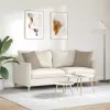 Kanapé párnák 2 pcs Tópszínű 45 x 45 cm szövet