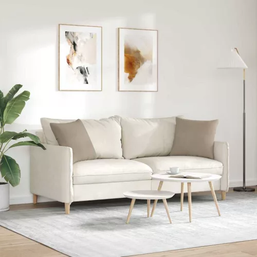 Kanapé párnák 2 pcs Tópszínű 45 x 45 cm szövet