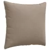 Kanapé párnák 2 pcs Tópszínű 45 x 45 cm szövet