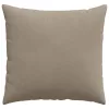 Kanapé párnák 2 pcs Tópszínű 45 x 45 cm szövet