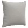 Kanapé párnák 2 pcs Világosszürke 45 x 45 cm szövet
