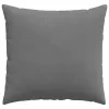 Kanapé párnák 2 pcs Sötétszürke 45 x 45 cm szövet