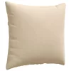 Kanapé párnák 2 pcs Krém 45 x 45 cm szövet