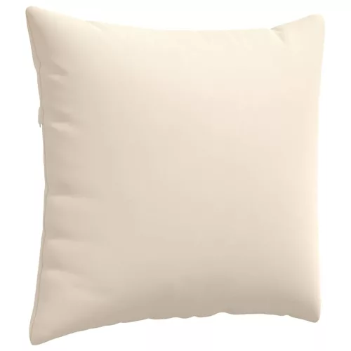 Kanapé párnák 2 pcs Bézs 45 x 45 cm szövet
