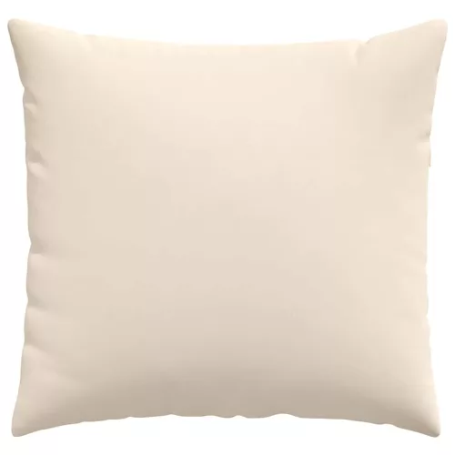 Kanapé párnák 2 pcs Bézs 45 x 45 cm szövet