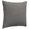 Kanapé párnák 2 pcs Világosszürke 45 x 45 cm Bársonyos szövet