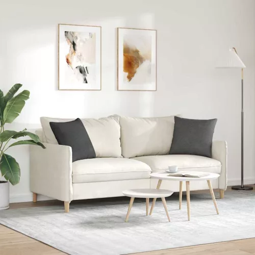 Kanapé párnák 2 pcs Sötétszürke 45 x 45 cm Bársonyos szövet