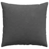 Kanapé párnák 2 pcs Sötétszürke 45 x 45 cm Bársonyos szövet