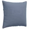 Kanapé párnák 2 pcs Kék 45 x 45 cm Bársonyos szövet