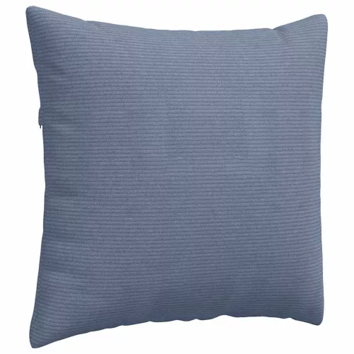 Kanapé párnák 2 pcs Kék 45 x 45 cm Bársonyos szövet