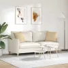 Kanapé párnák 2 pcs Szürke zöld 45 x 45 cm Bársonyos szövet