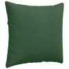 Kanapé párnák 2 pcs Sötétzöld 45 x 45 cm Bársonyos szövet