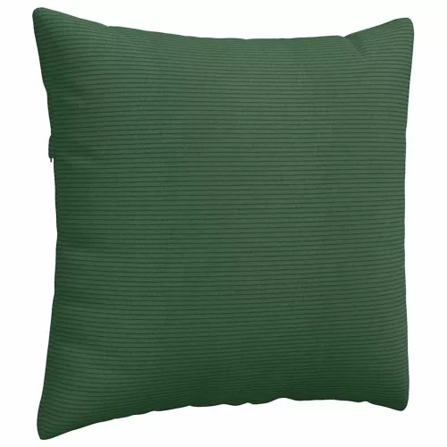 Kanapé párnák 2 pcs Sötétzöld 45 x 45 cm Bársonyos szövet