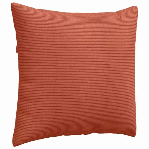 Kanapé párnák 2 pcs Piros Narancs 45 x 45 cm Bársonyos szövet
